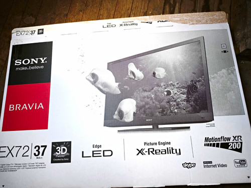 Sony bravia ex72 zoll - sony, edge